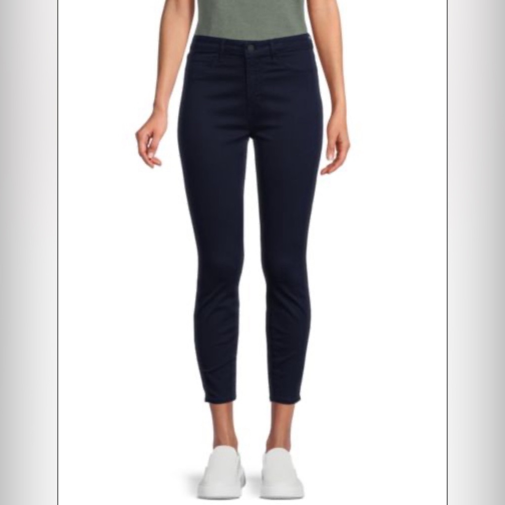L'AGENCE Margot High-Rise Cropped Skinny Jeans